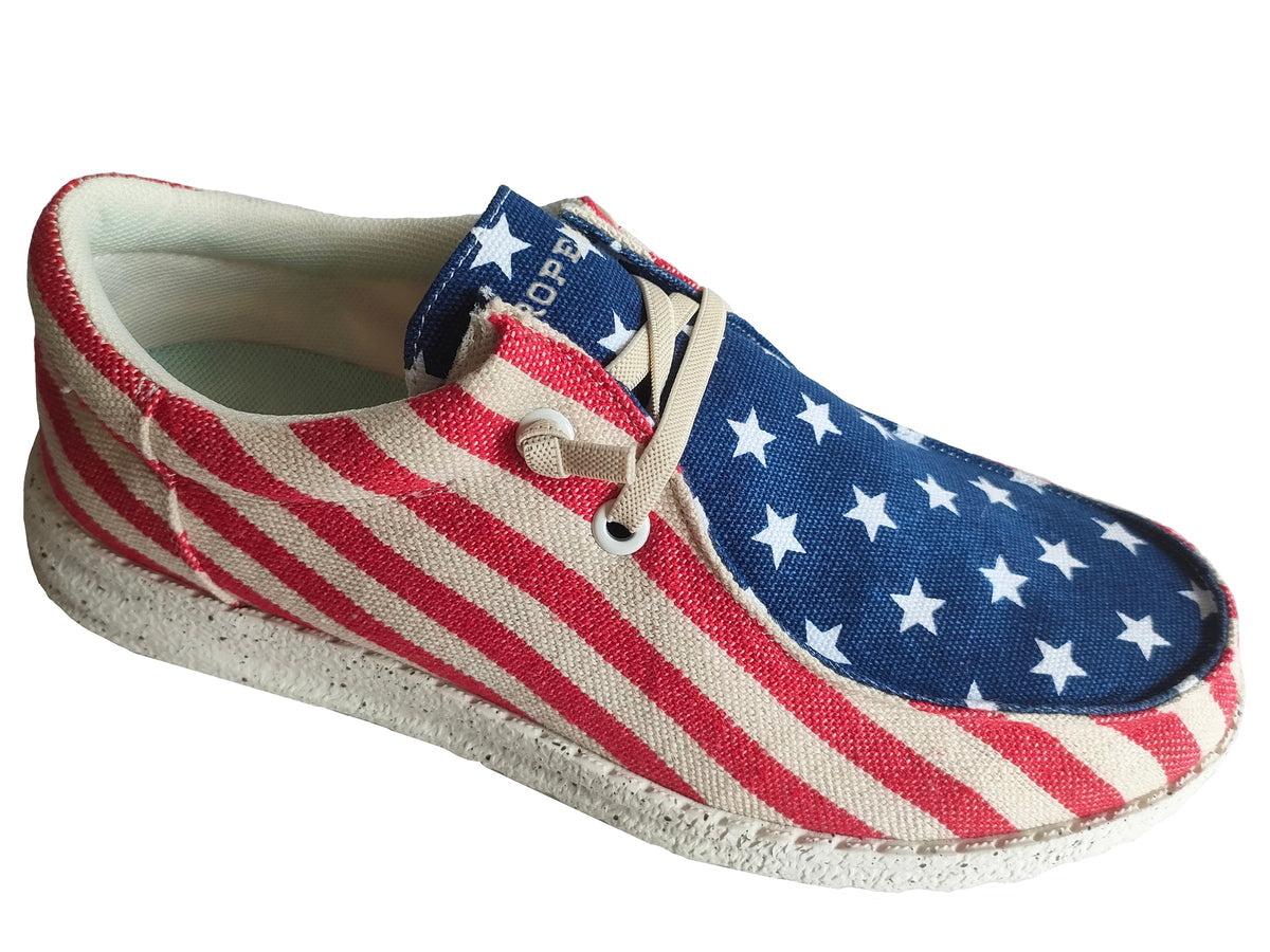 Womens Upper All-over Flag Design