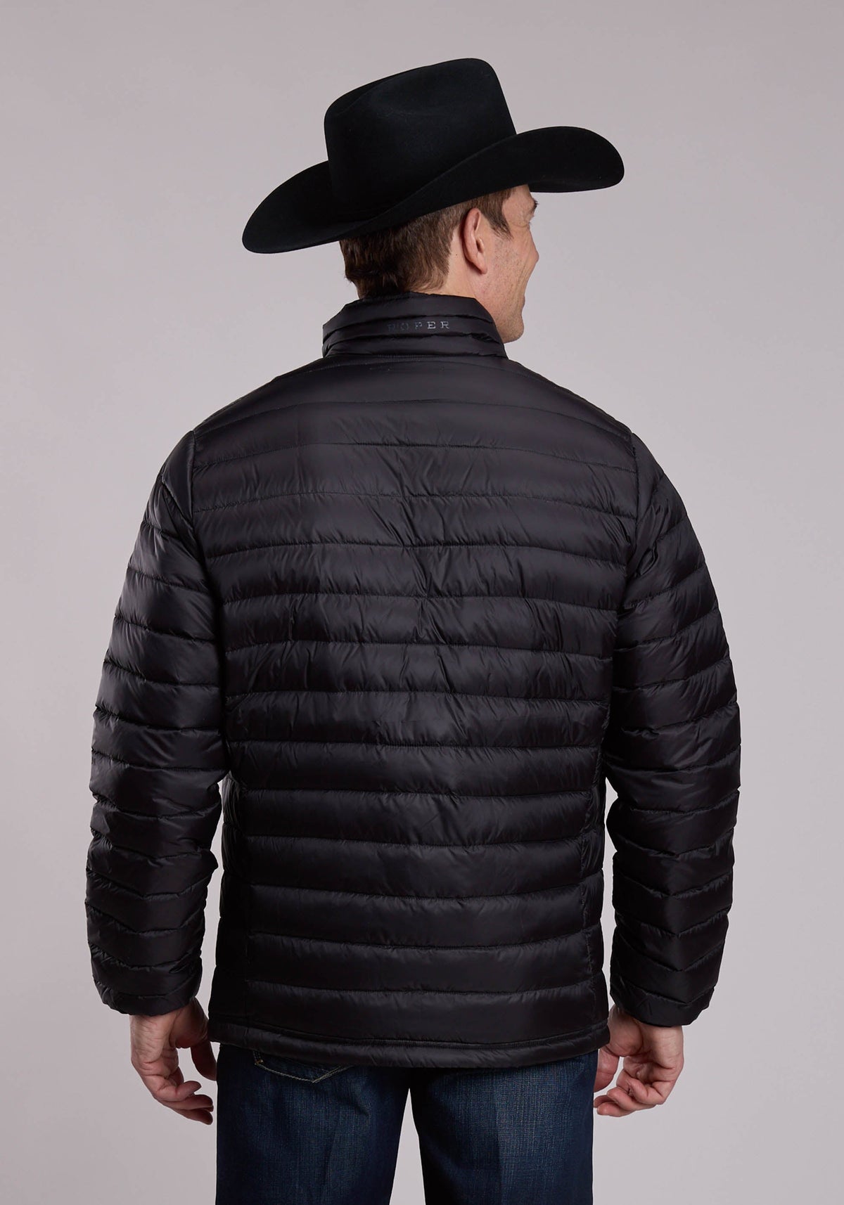 Mens Roper Crushable Down Filled Western Vest