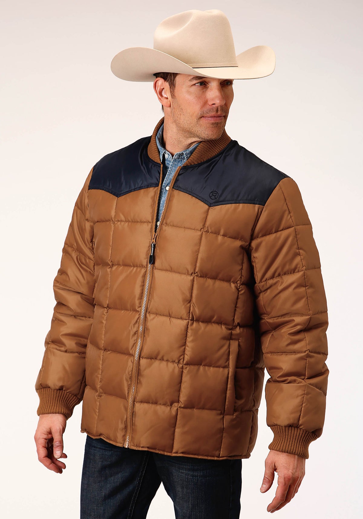 Mens Quilted Polyfilled Jacket