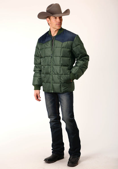 Mens Quilted Polyfilled Jacket