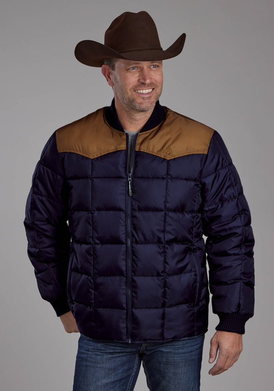 Mens Price Point Poly Fill Zipper Jacket