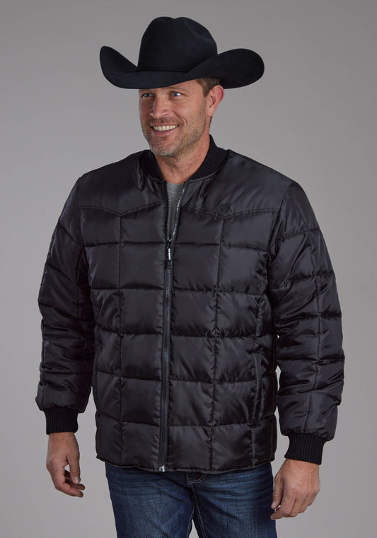 Mens Black Zipper Jacket