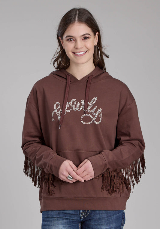 Womens Cotton Fleece Hooded Sweatshirt Pullover Jacket