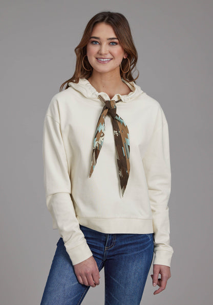 Womens Slouchie Cotton Hoodie Pullover Jacket