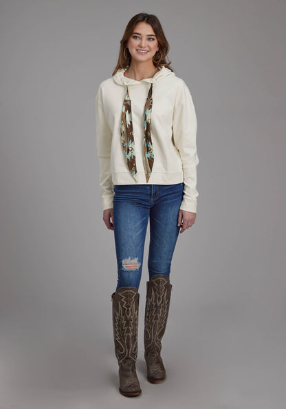 Womens Slouchie Cotton Hoodie Pullover Jacket