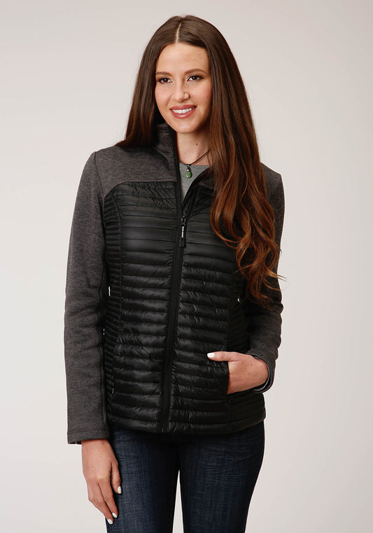 Womens Down Filled Crushable Combo Jacket