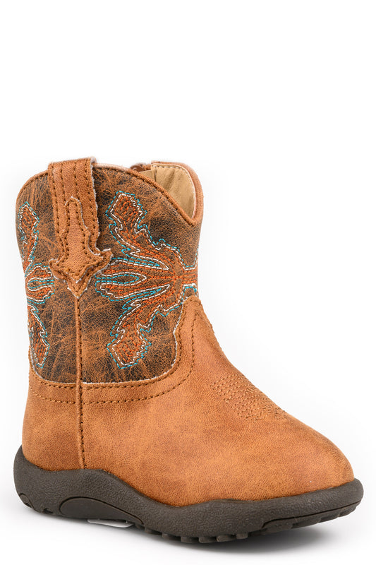 Infants Boys Roper Western Stitch Victor Cowbabies