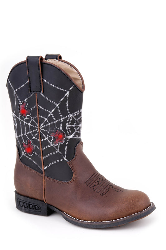 Little Girls Spider Brown And Black