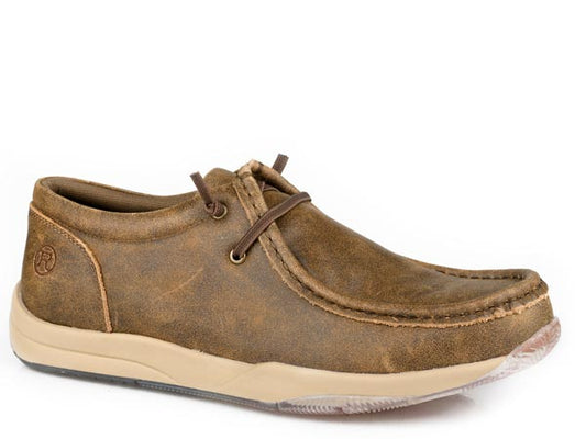 Mens Vintage Tan Leather