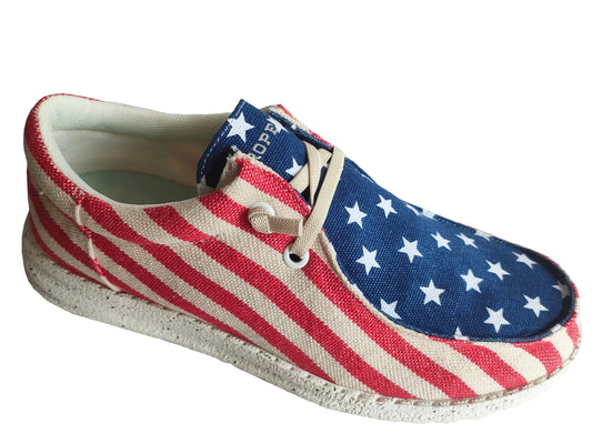 Mens Upper All-Over Flag Design