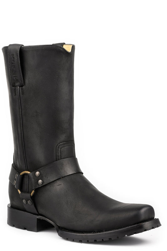 Mens Roper Biker Lug Boots