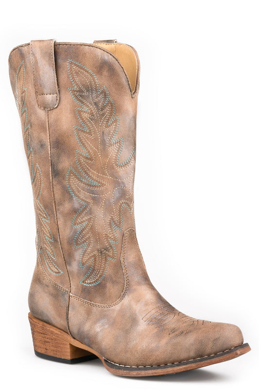 Womens Roper Western Snip Toe Sundown Boots