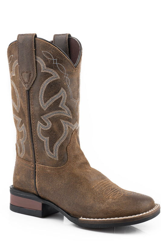 Big Boys Beige Oiled Suede Leather